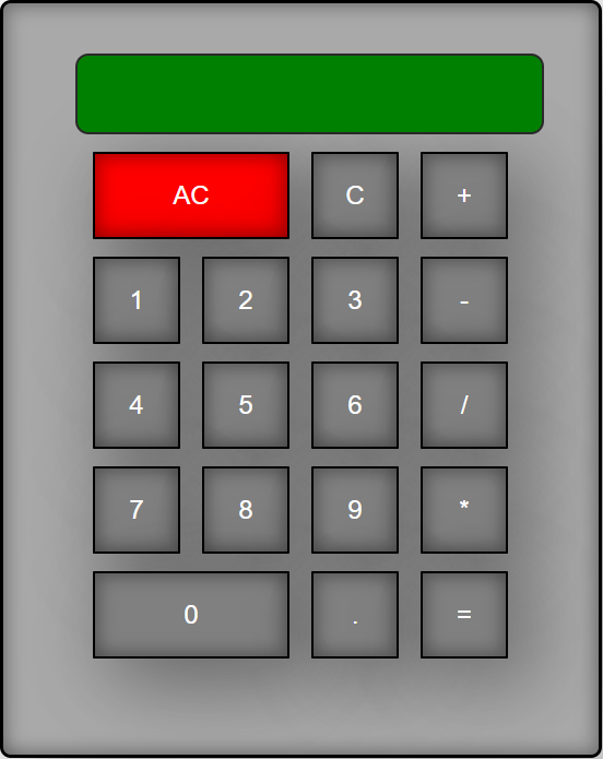 screenshot of calculator