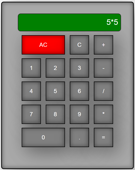 screenshot of calculator question